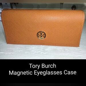 Tory Burch Orange Eyeglasses Case